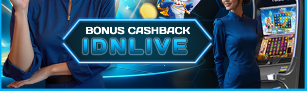CASHBACK IDNLIVE
