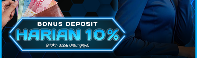 BONUS DEPOSIT HARIAN 10%