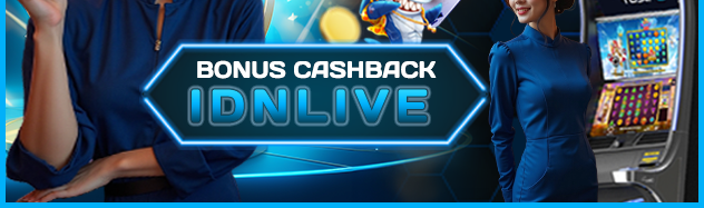 CASHBACK IDNLIVE