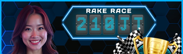 2. POKER RAKE RACE